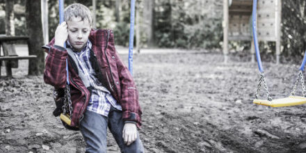 Lonely separated sibling