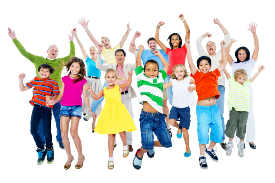 Large,Group,Of,People,Celebrating